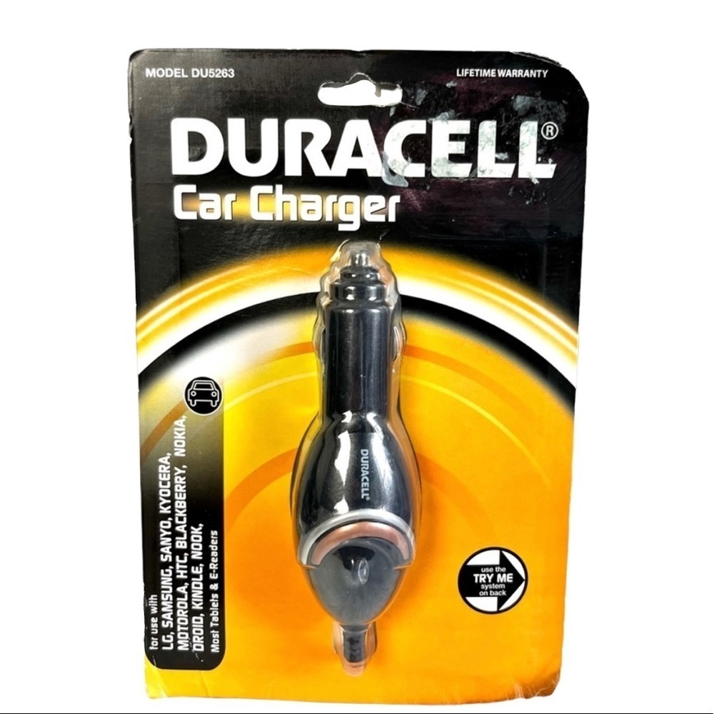 Duracell Car Charger Model DU5263 New in Package